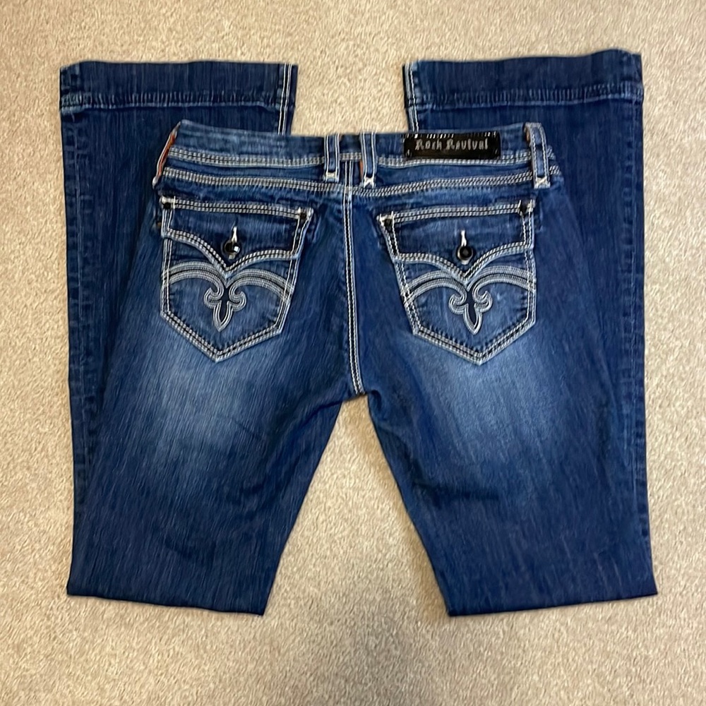 Rock Revival Celine flare trouser jeans size 30